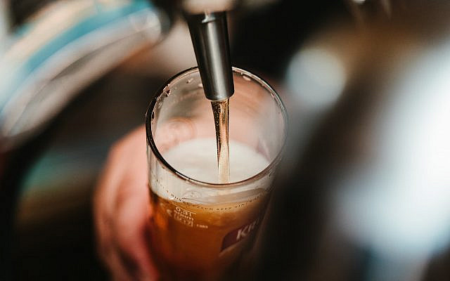 Beer!  (Photo by BENCE BOROS on Unsplash via Jewish News)