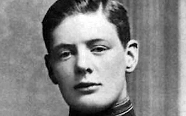 Winston Churchill in military uniform. Image shot 1895. Image purchased for this blog on alamy.com.
