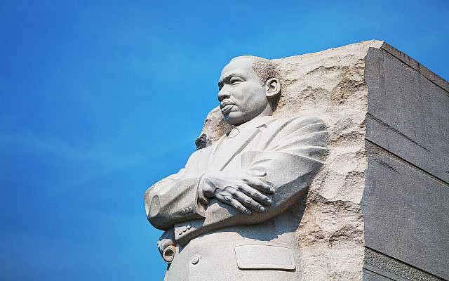 Martin Luther King, Jr memorial monument in Washington, DC. (Stock)