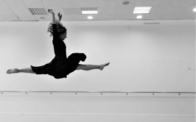 Miriam Engel from A'ngela Dance Company in Jerusalem. Photo credit . Danielle Lamensdorf