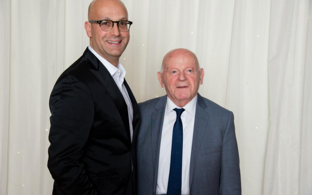 Maurice and Sir Ben Helfgott