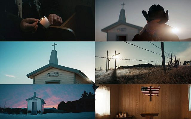 Christian imagery in the Bruce Springsteen/Jeep Super Bowl LV ad, Feb. 7, 2021. (YouTube screenshots)
