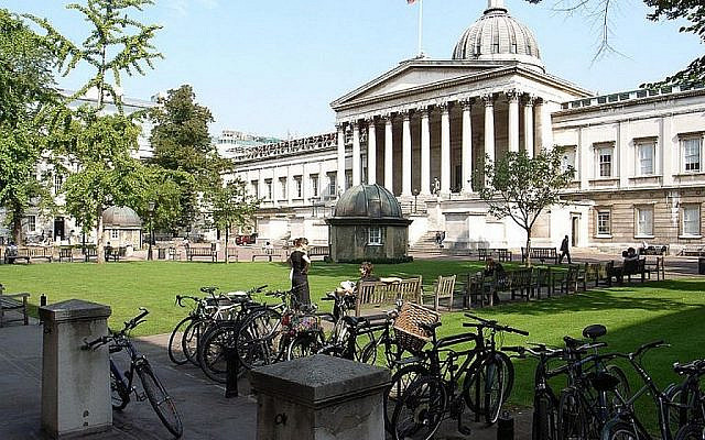 Part of UCL's campus (Credit: Wikipedia Commons. Author: Steve Cadman via Jewish News)