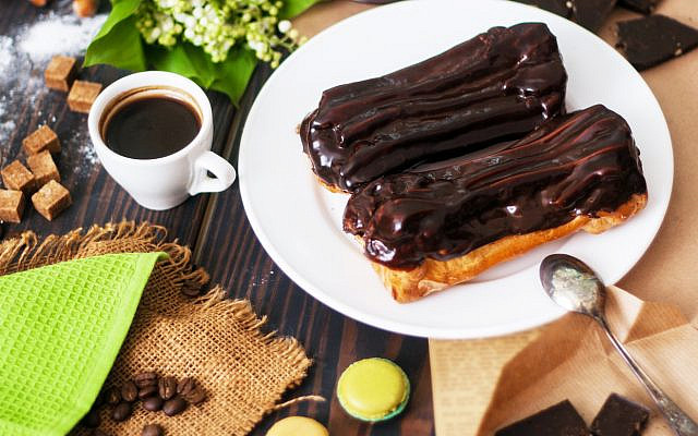 Chocolate eclairs. (iStock)