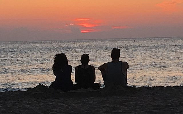Sunset-sunrise (photo by the author)