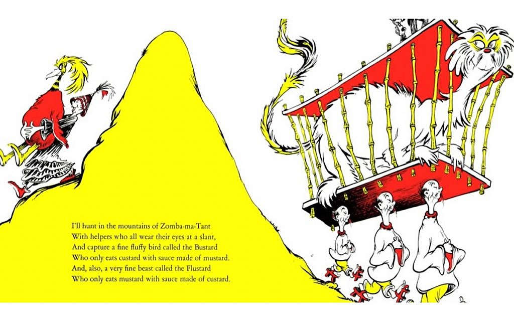 Image from Dr. Seuss’ ‘If I Ran the Zoo’ (screen capture: YouTube)