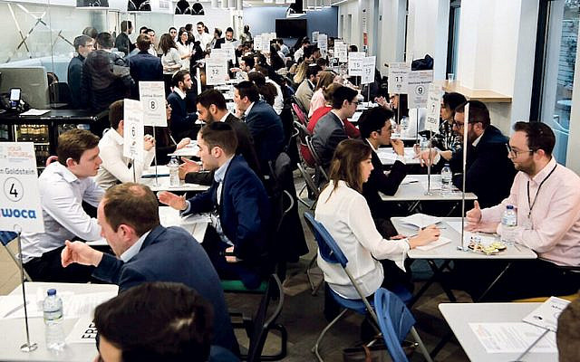 A pre-pandemic career networking evening at Work Avenue in Finchley (Via Jewish News)