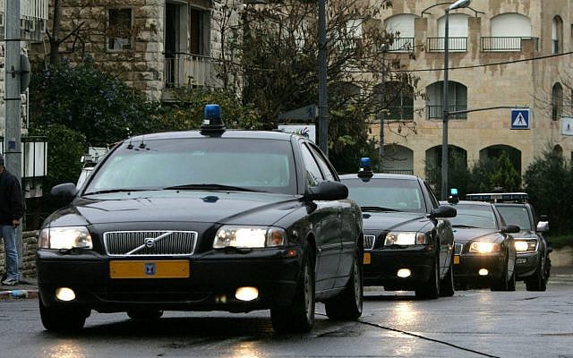 Presidential cavalcade for an Israeli Prime Minister. Source: Public domain