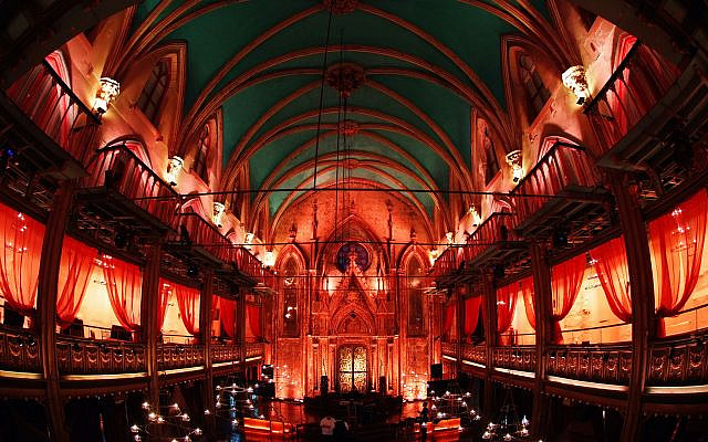 A synagogue in Manhattan, New York. (Mendy Hechtman/FLASH90)