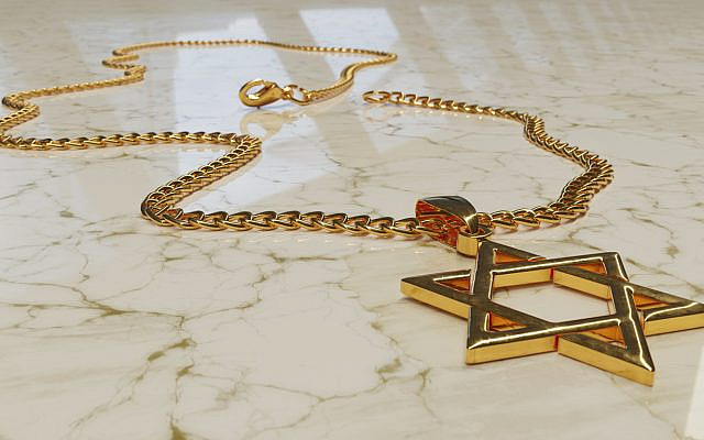 (Star of David necklace - iStock) (Star of David necklace - iStock)