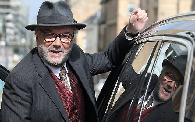 Taxi for George Galloway (Via Jewish News)