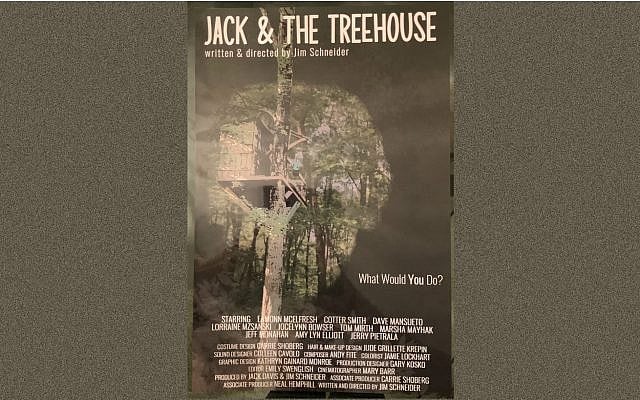 Jack & The Treehouse Poster, ad for new film by Jim Schneider