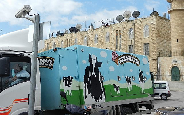 A Ben & Jerry's truck in Jerusalem. (Flickr Commons)