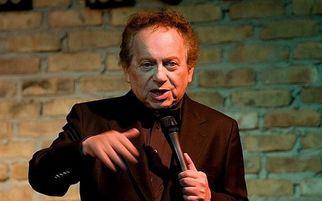 Comedian Jackie Mason isn't shy about sharing his political opinions. (Courtesy, via The Times of Israel)