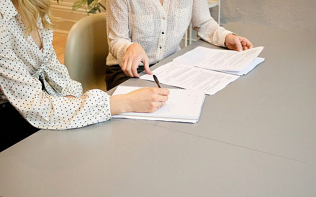 Making job applications (Photo by Gabrielle Henderson on Unsplash via Jewish News)