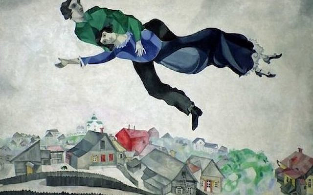 Chagall, Over the Town, Flickr