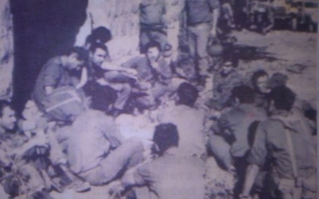 In Syria with my Brothers-in-Arms  Golani 13th Battalion B Platoon (Image courtesy of author)