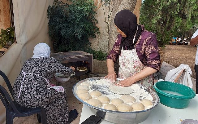 Jamila and Aisha, in Hannaton, working tirelessly together for peace. (courtesy)