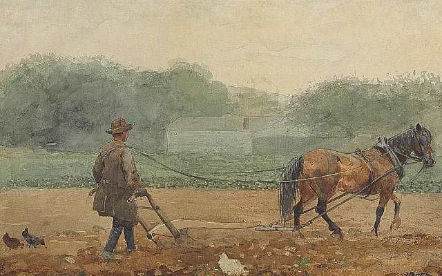 Winslow Homer - The Plowman, 1878. (Public Domain/ Wikimedia Commons) Winslow Homer - The Plowman, 1878. (Public Domain/ Wikimedia Commons)