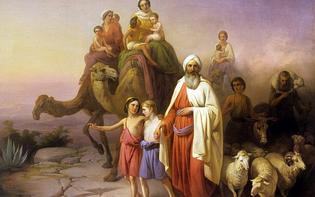 Molnar, Abraham's Journey from Ur To Canaan (Wikimedia Commons)
