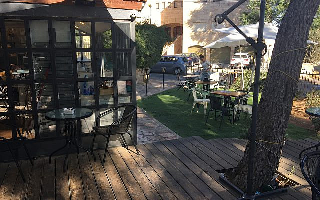 Our café of ease (photo by the author)