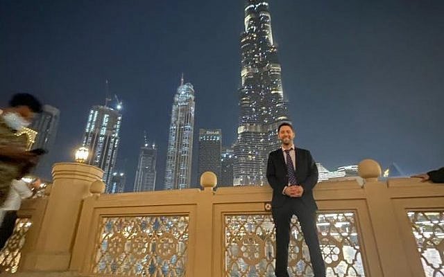 Phil Rosenberg during his Gulf tour