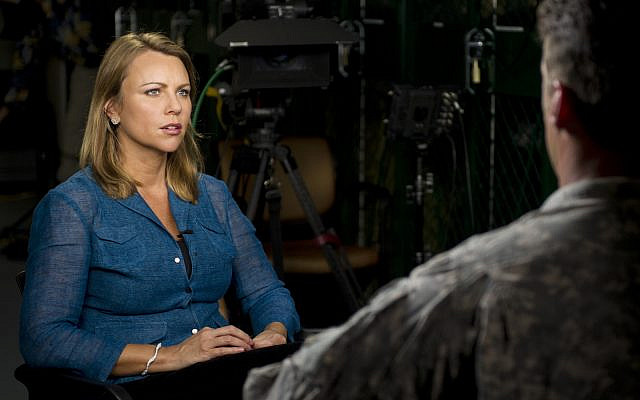 Lara Logan with CBS's "60 Minutes", sits with U.S. Army Sgt. 1st Class Chris Corbin, assigned to the 7th Special Forces Group (Airborne), before conducting an interview at Eglin Base Air Force Base, Fla., March 18, 2013.(U.S. Army / Spc. Steven K. Young/Released) Lara Logan with CBS's "60 Minutes", sits with U.S. Army Sgt. 1st Class Chris Corbin, assigned to the 7th Special Forces Group (Airborne), before conducting an interview at Eglin Base Air Force Base, Fla., March 18, 2013.(U.S. Army / Spc. Steven K. Young/Released)