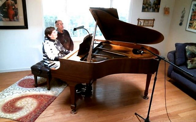 Libby Kardontchik playing Jacob Goodman’s '15 Variations on fragments of a Schubert theme.' (courtesy) Libby Kardontchik playing Jacob Goodman’s '15 Variations on fragments of a Schubert theme.' (courtesy)