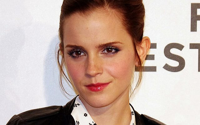 Emma Watson (Wikipedia/Author	
David Shankbone/Attribution 3.0 Unported (CC BY 3.0) via Jewish News)