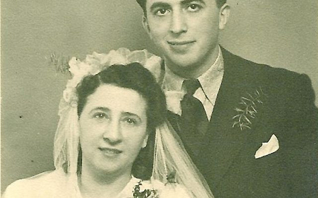 The author's parents on their wedding day