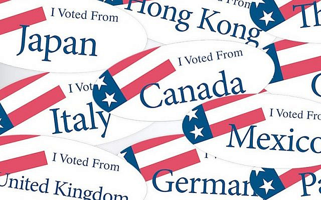 Vote absentee from all over the world. (courtesy, FVAP)