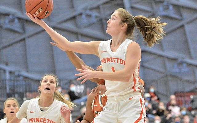 Incoming University of Maryland guard Abby Meyers will represent Team USA's women's basketball open division in the upcoming Maccabiah. Photo Courtesy of Kyle Franko/The Trentonian