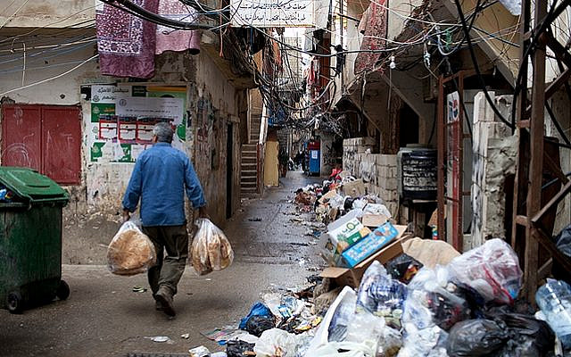 Shatila Refugee Camp. (Twitter)