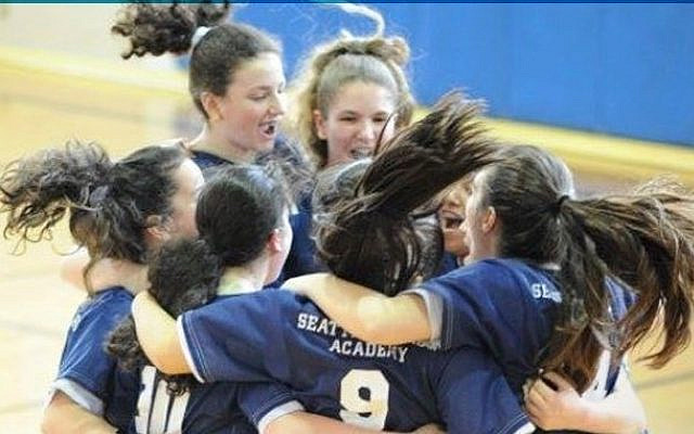 Seattle Hebrew Academy girls sports team, July 2020. (Facebook)