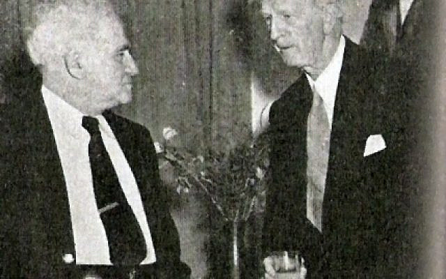 David Ben Gurion and James Grover McDonald - Jerusalem, 1948 David Ben Gurion and James Grover McDonald - Jerusalem, 1948