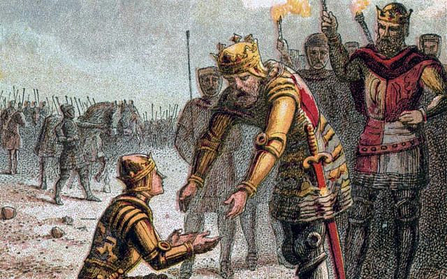 Depiction of Edward III and his son Edward, the Black Prince, following the Battle of Crécy by Joseph Martin Kronheim. (Public Domain/ Wikimedia Commons) Depiction of Edward III and his son Edward, the Black Prince, following the Battle of Crécy by Joseph Martin Kronheim. (Public Domain/ Wikimedia Commons)