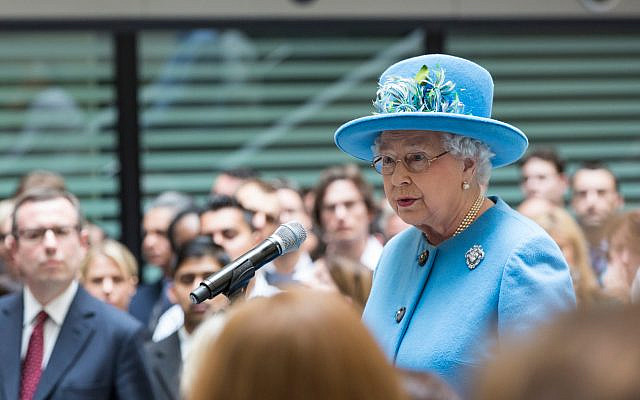 The Queen gives a speech at Home Office HQ. (CC BY, UK Home Office/ Wikimedia Commons). The Queen gives a speech at Home Office HQ. (CC BY, UK Home Office/ Wikimedia Commons).