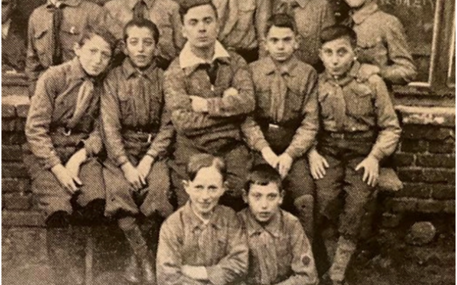 Josec Jurkiewicz (grandma's brother), back row, second from right. family pix.