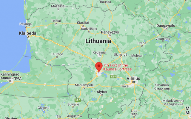 7th-Fort-of-the-Kaunas-Fortress-Google-Maps
