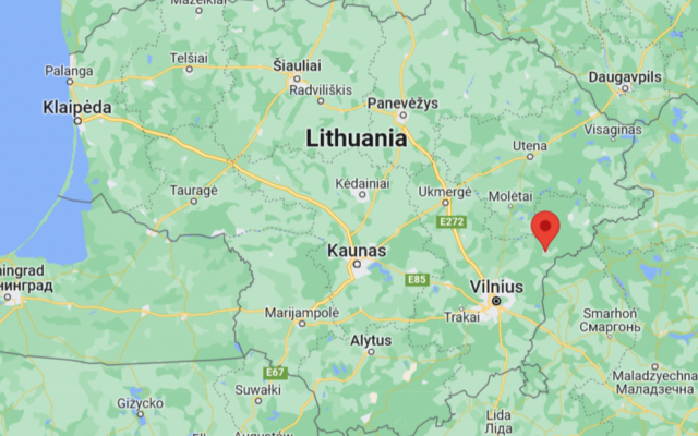 Pabradė-Google-Maps