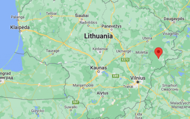 Švenčionėliai-Google-Maps