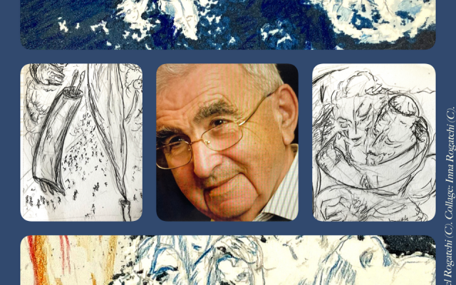 The World of Grigory Kanovich (C). Artworks: Michael Rogatchi (C). Collage: Inna Rogatchi (C).
