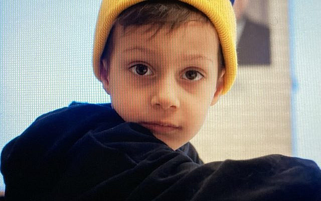 A boy from the city of Dnipro. (C) IR. 2023.