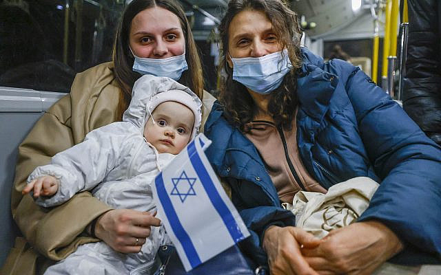 New olim from Ukraine
Credit: Olivier Fitoussi for the The Jewish Agency for Israel