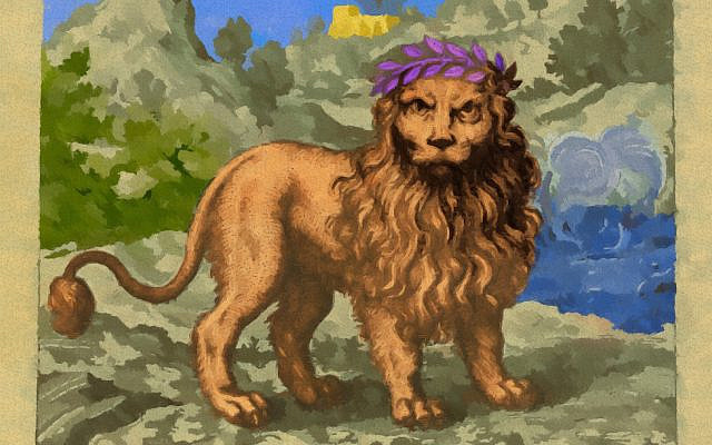 Crowned Lion; image colorized and modified by the author, from the public domain book Atalanta Fugiens, accessible at the Science History Institute. Crowned Lion; image colorized and modified by the author, from the public domain book Atalanta Fugiens, accessible at the Science History Institute.