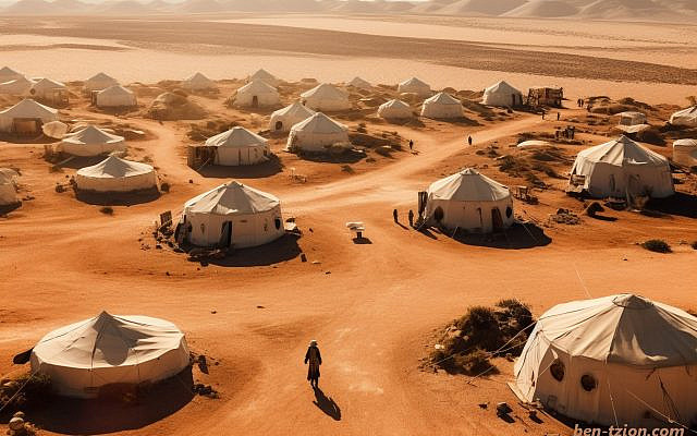 Levels of Exile (AI-generated image by author)