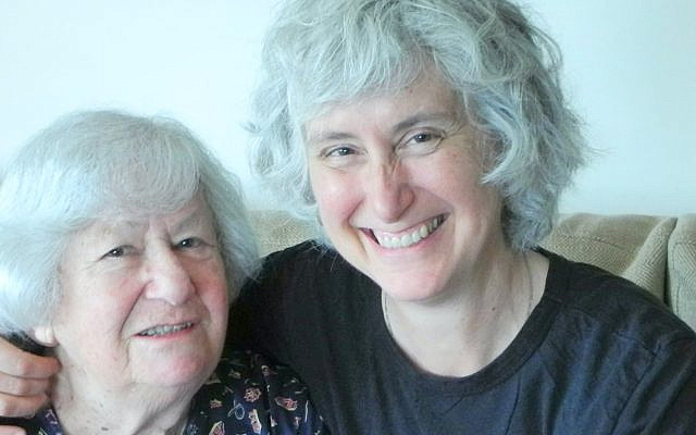 Author Michele Braun and her mother, Dorothy Friedman Braun