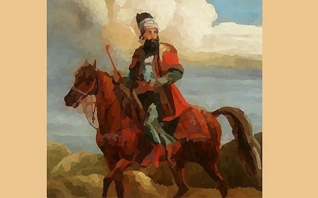 Nobleman, Jew; image colorized and modified by the author, obtained from Wikimedia Commons, Persian Dignitary by Orlowski, in the public domain. Nobleman, Jew; image colorized and modified by the author, obtained from Wikimedia Commons, Persian Dignitary by Orlowski, in the public domain.