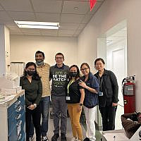 Team at New York Blood Center (Photo Credit: Andrew Keene)