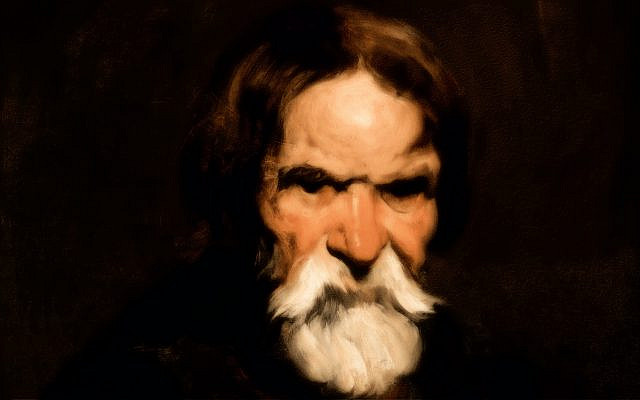 Danyo; image modified by the author, obtained from Wikimedia Commons, Bearded Peasant by Michalowski, in the public domain.